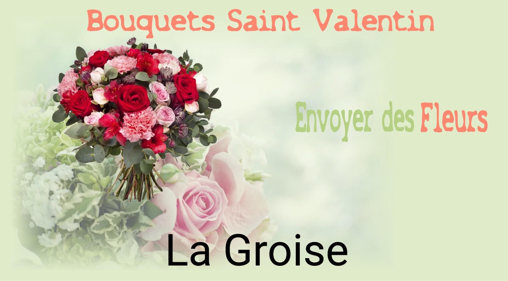 Roses de Saint-Valentin livrées à La Groise